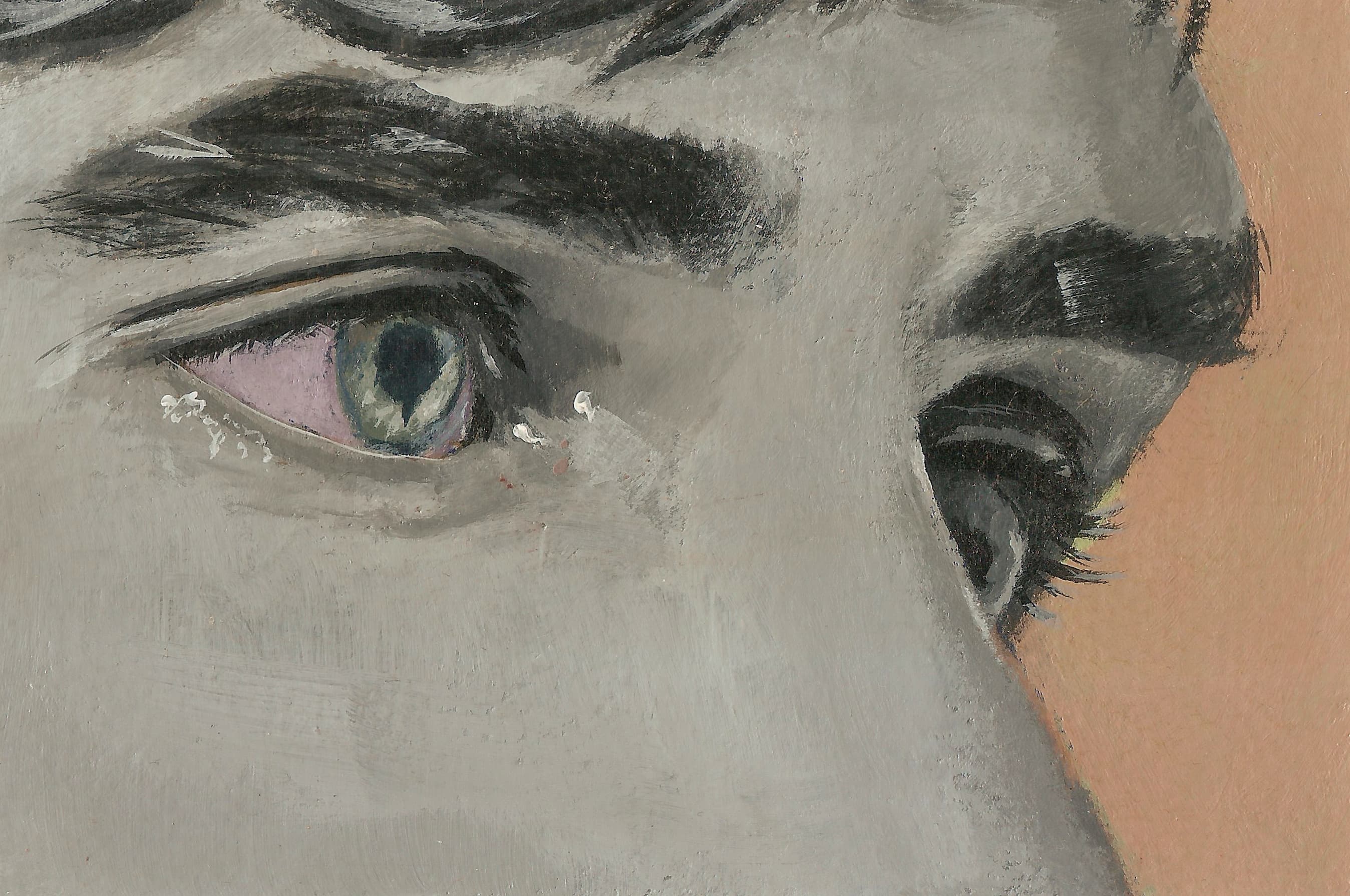 Attention - Acrylic Portrait